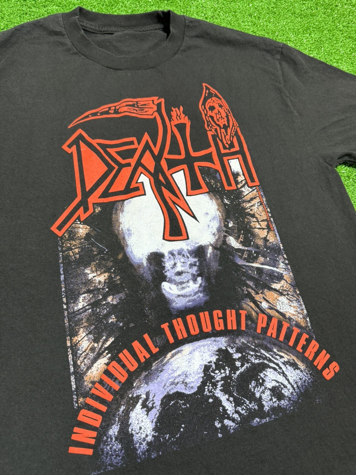 2011 Death individual Thought Patterns Reprint Short Sleeve Shirt METAL BAND S/M gallery