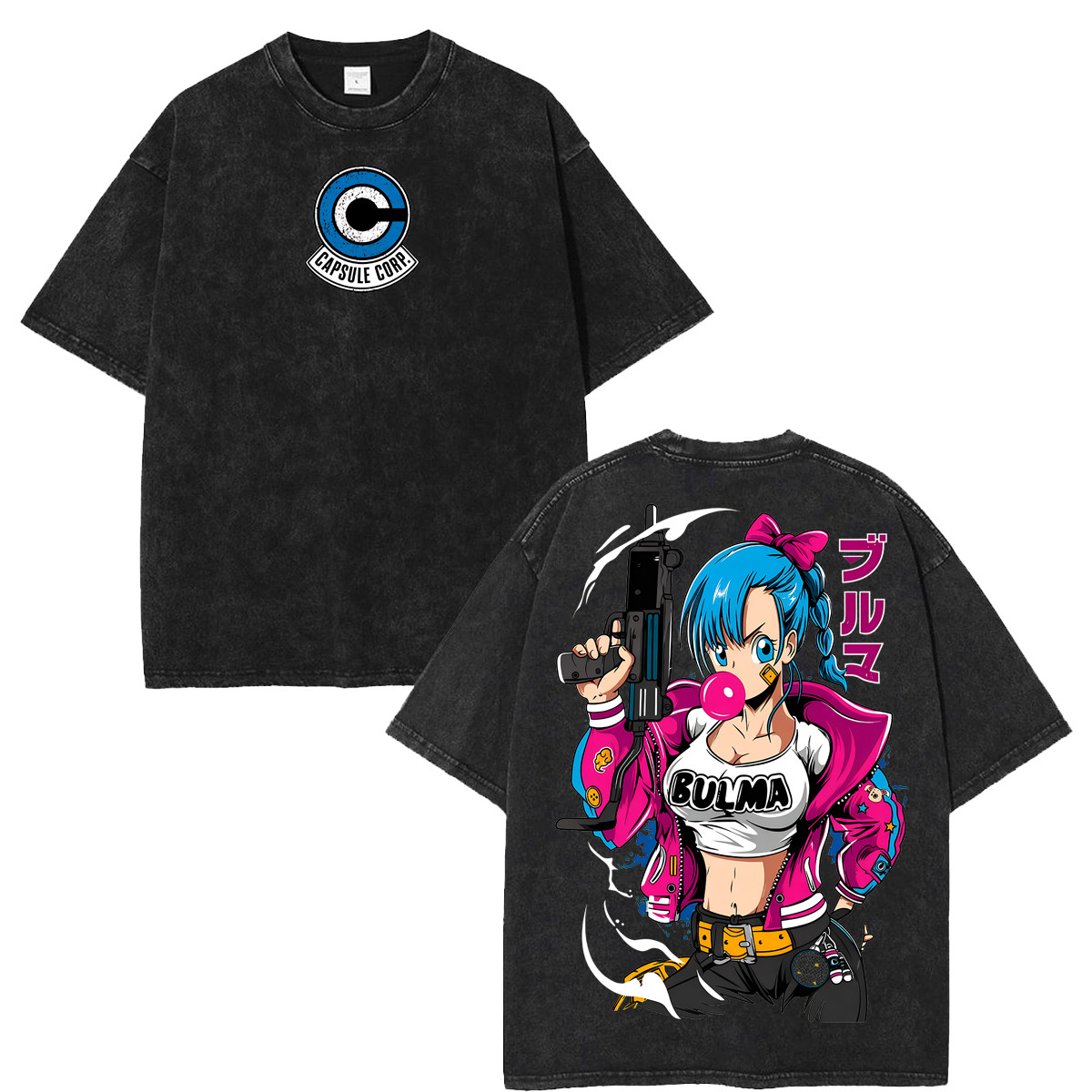DBZ Bulma Anime Graphic Tee Fans And Lovers Streetwear Tshirt gallery