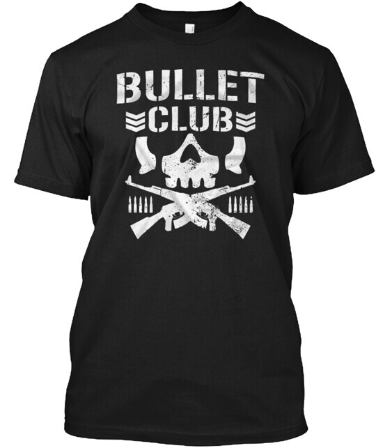 Bullet Club Casual Crew-Neck T-Shirt Comfortable Summer Short-Sleeve Top