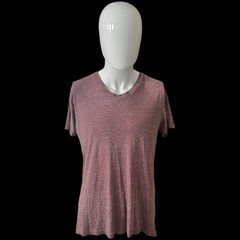 Mens V Neck T-Shirt Short Sleeve Stretchy Lightweight Slim Fit Summer Casual