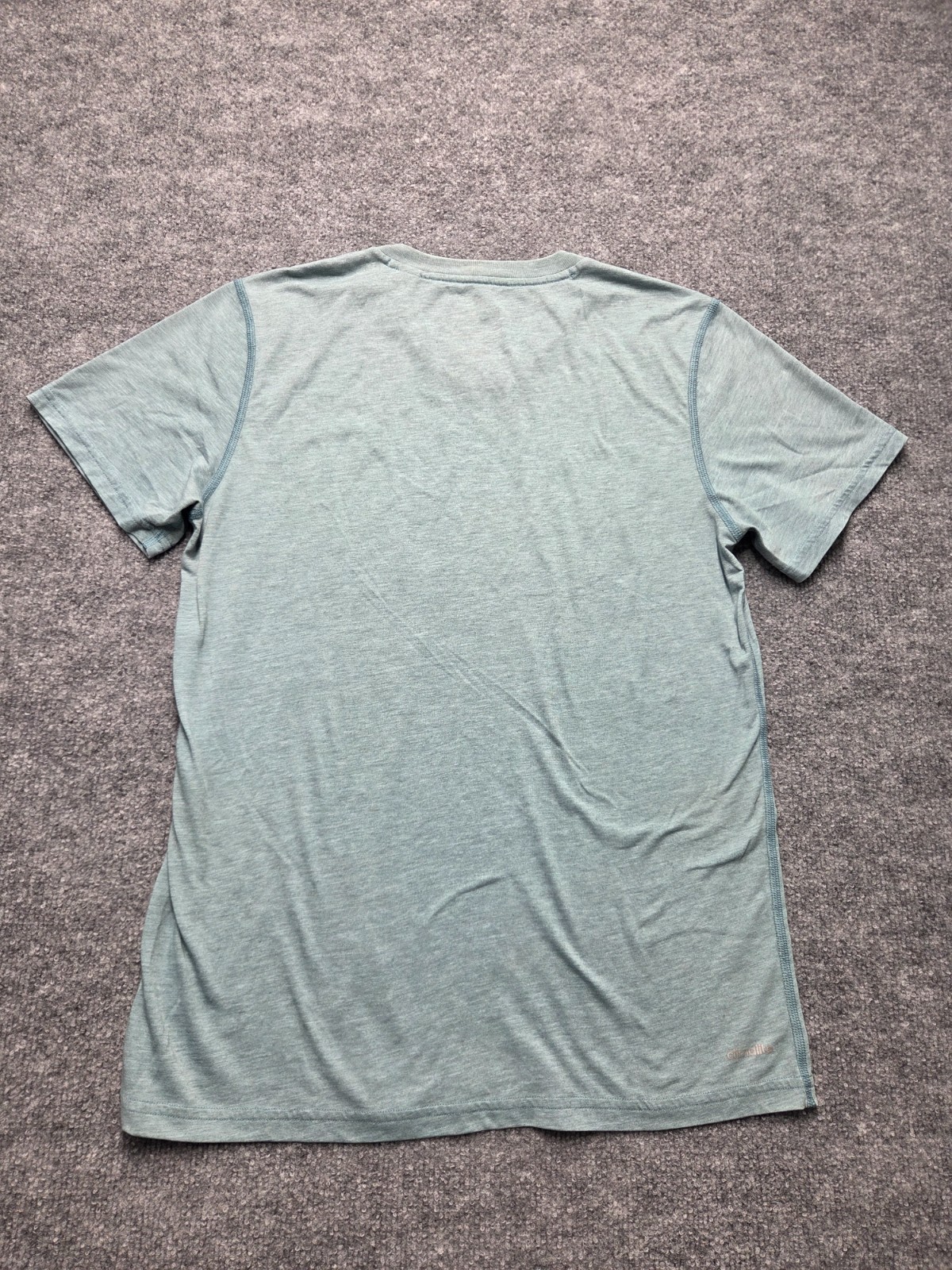 American Eagle T Shirt Mens Sz L White Light Blue Super Soft 100% Cotton gallery