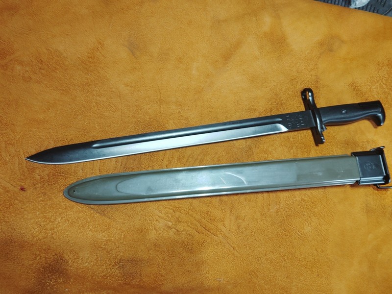 M1905 Bayonet 1903 1903A1 1903A3 M1 Garand UFH 21.5″ With Scabbard