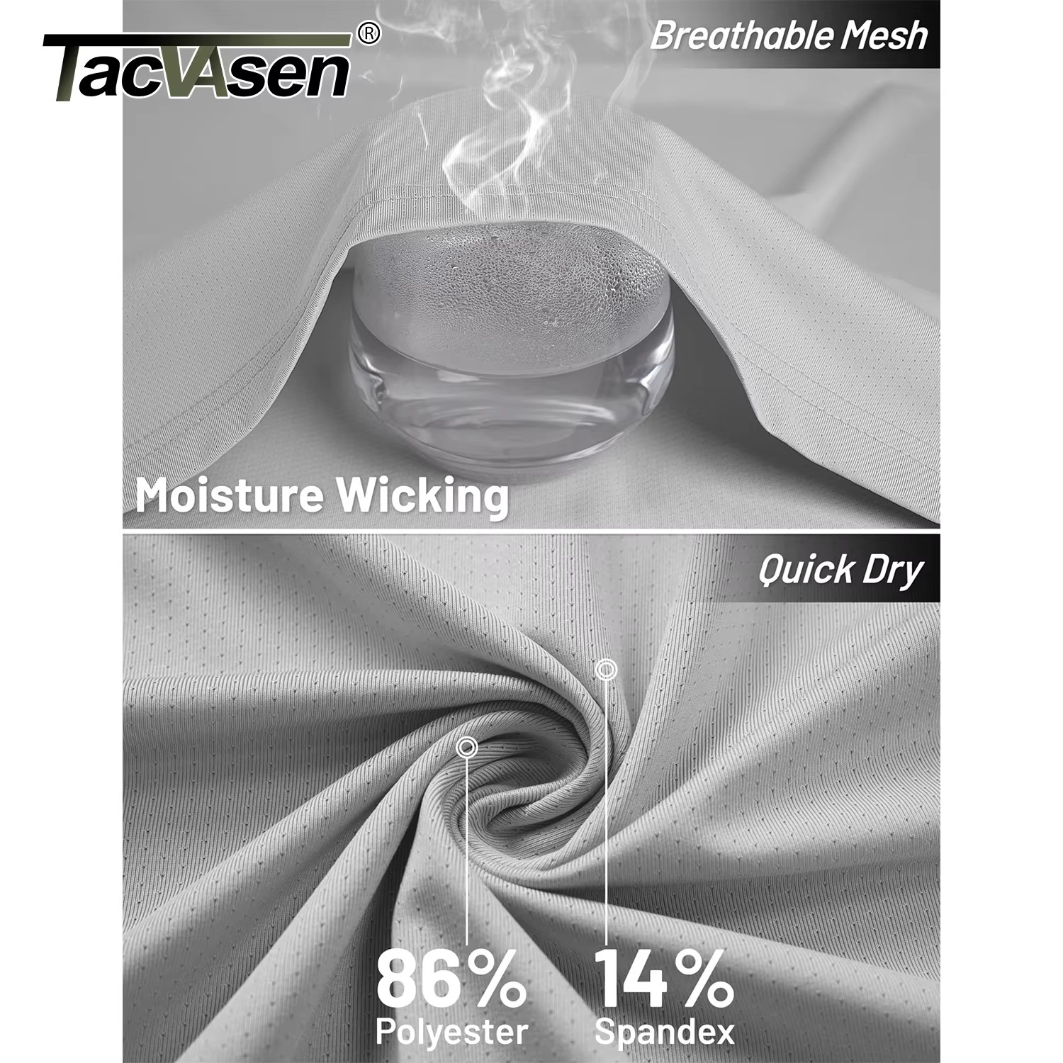 Mens Sports T-Shirt Lightweight Quick Dry Breathable Stretch Fitness gallery