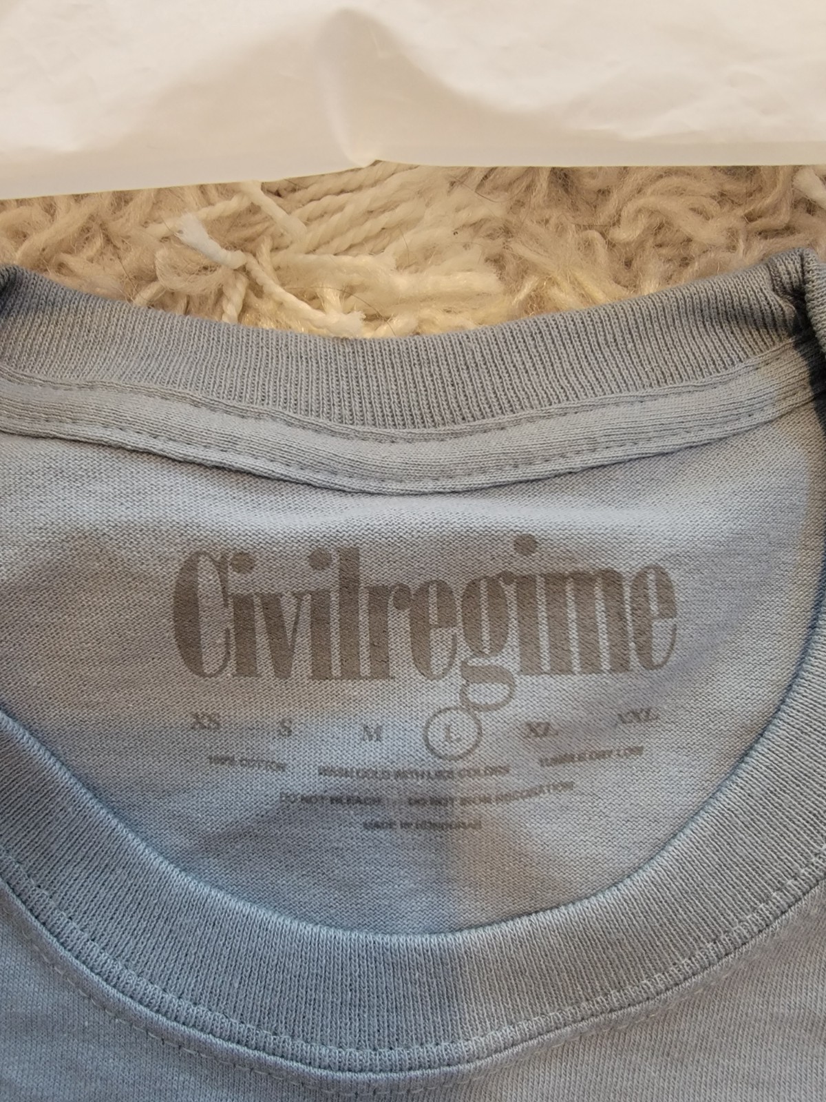Civil Regime Cherub Ashes To Ashes T-shirt Size Large True To Size gallery