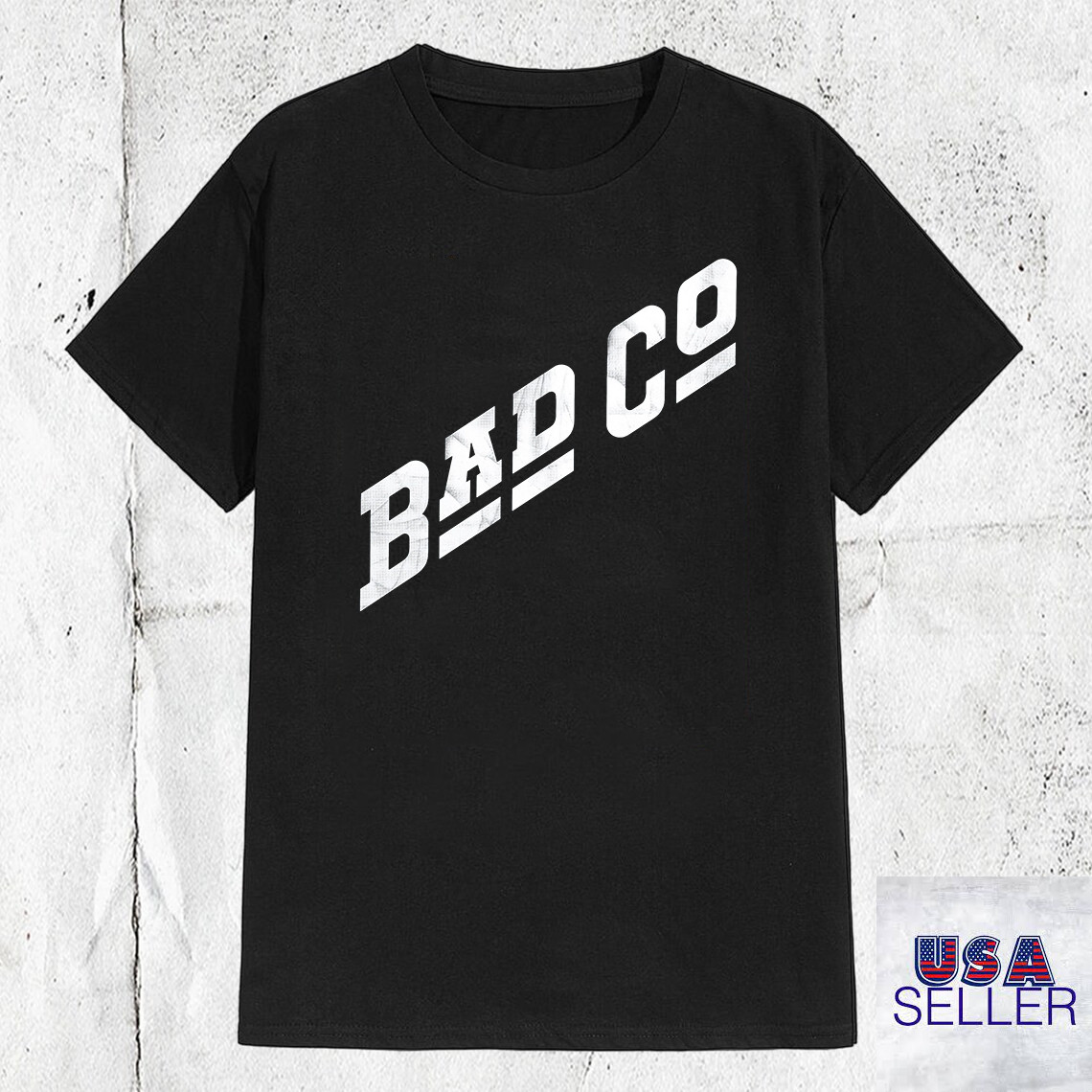 Bad Company Bad Co Basic Logo Black T Shirt Full Size S-5XL gallery