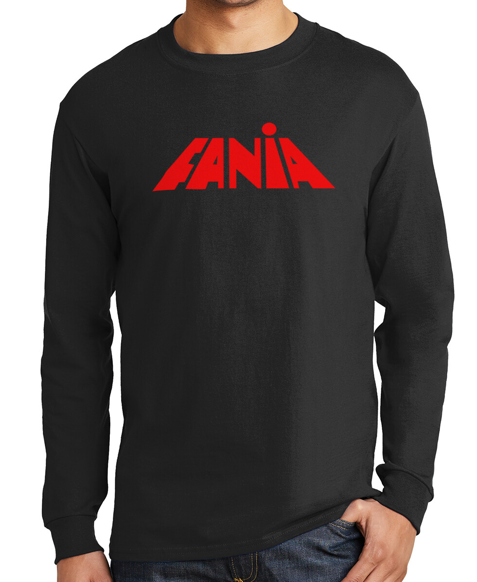 Fania Records Long Sleeve T-Shirt All-Stars Salsa Music Legends S-3XL Cotton Tee