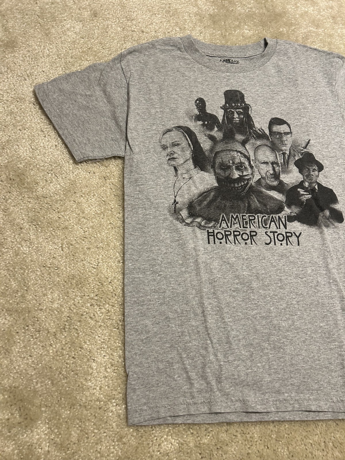American Horror Story Shirt Mens Small TV Show Horror Villains Graphic Tee FX gallery