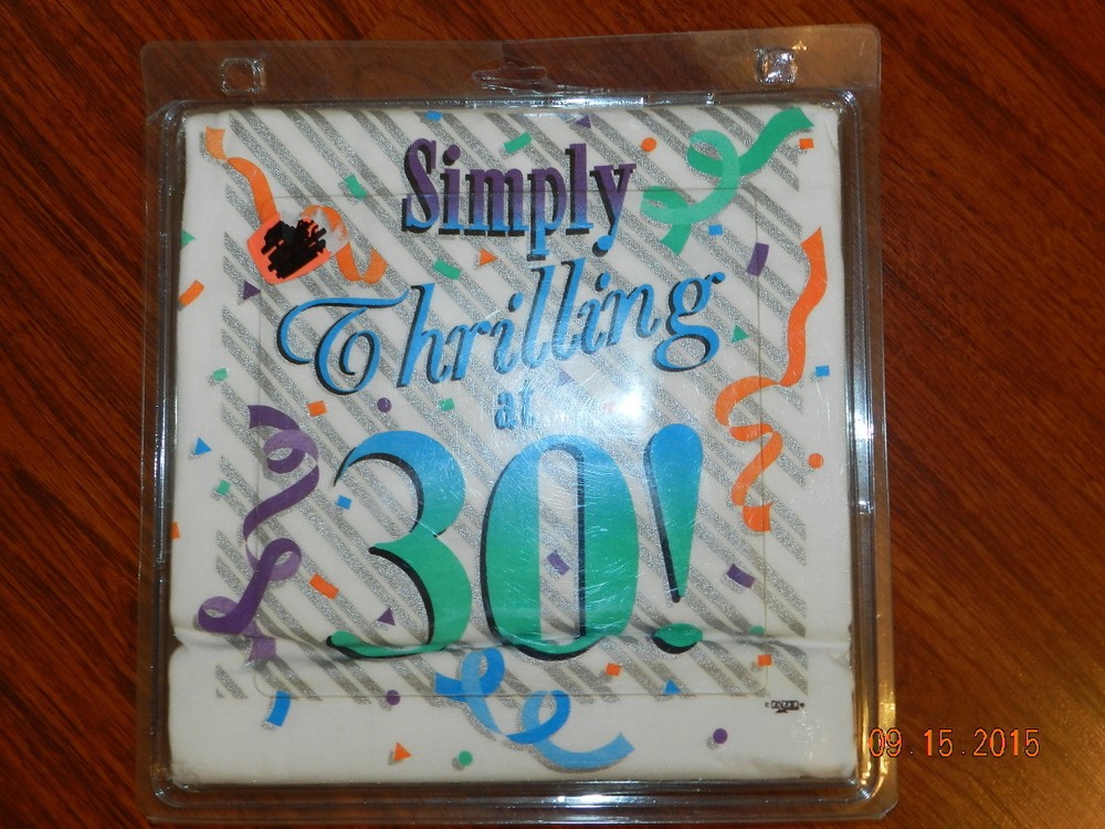 30th Birthday Gift Simply Thriling at 30! T-shirt-Turning 30 Adult XL