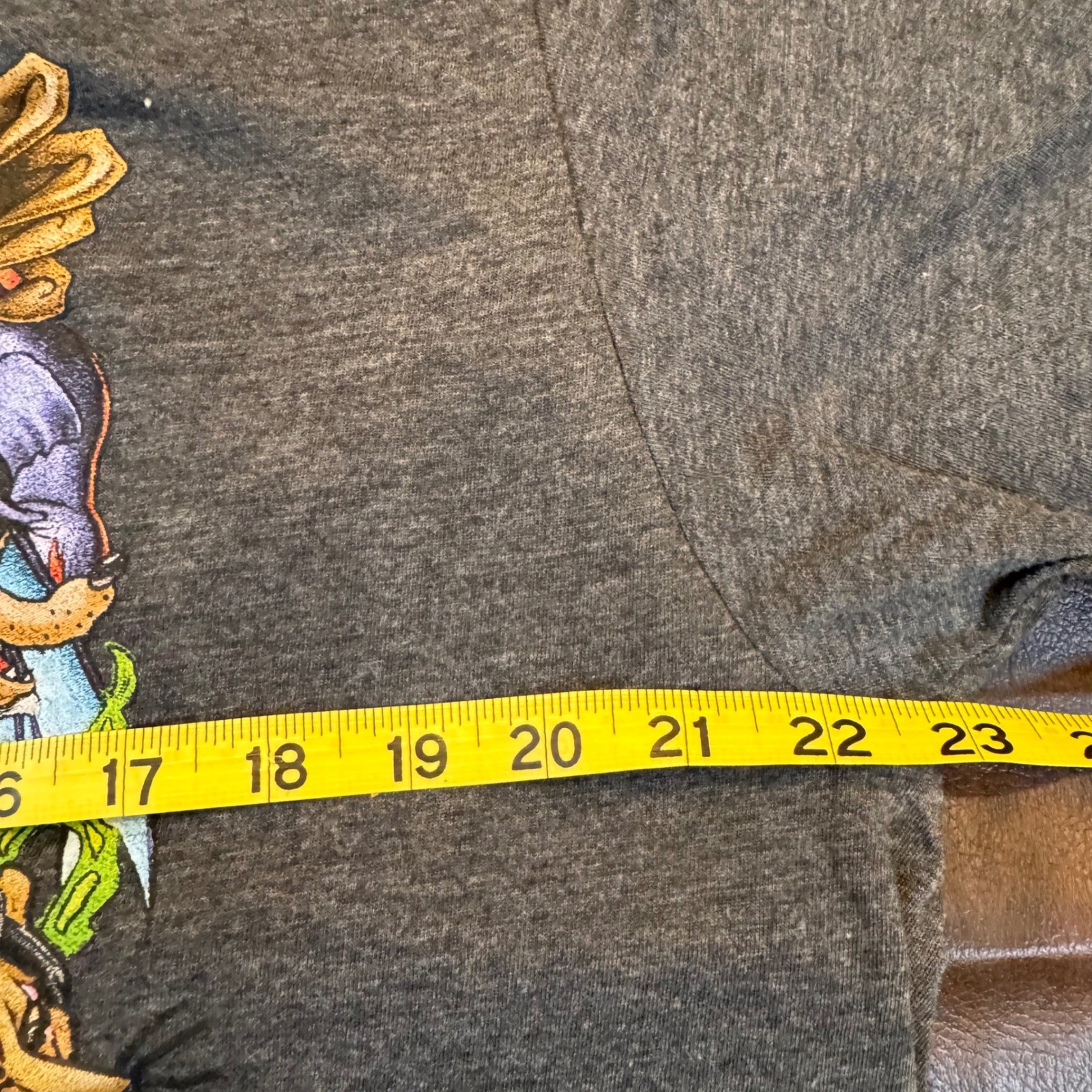 Disney Villains Graphic T-Shirt Charcoal Grey Maleficent Ursula Gaston Men Sz XL gallery