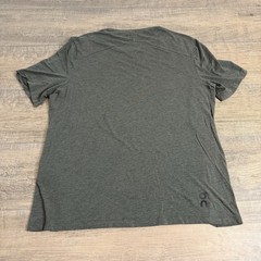 On Cloud Mens Active-T Shirt Large Olive Green Lightweight Soft 37% Modal B9