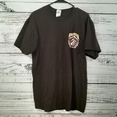 Bike Week T Shirt Mens L Black Daytona Beach 2015 74th Annual Biker Motorcycles