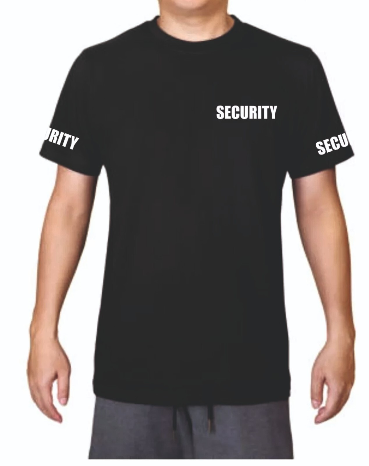 SECURITY T-SHIRT BODYGUARD DOORMAN SIZES S-7XL PRINTED FRONT/BACK/SLEEVES TSHIRT gallery