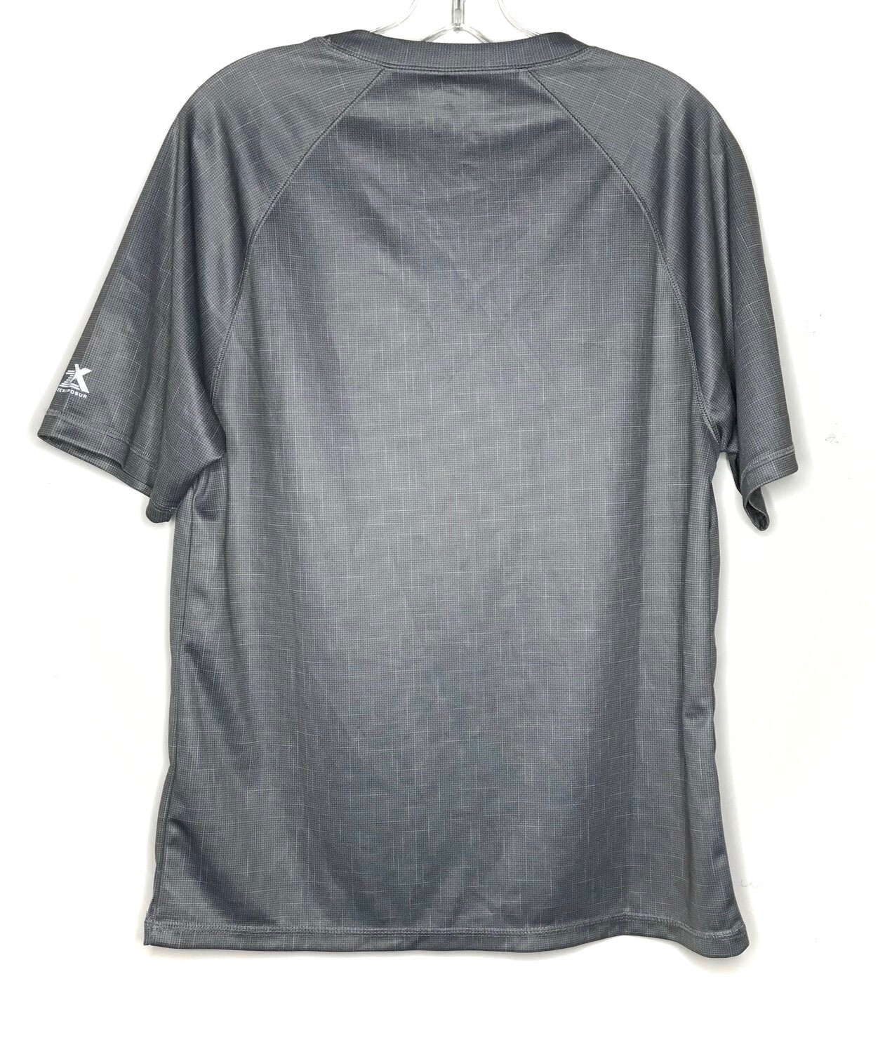 ZeroXposur Sun Protection T-Shirt Mens M UPF 50+ Sports Outdoor Geometric Gray gallery