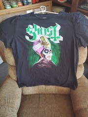 Ghost – Phantom of the Opera Concert Shirt Popestar 2017 3xl Small Flaw See Pic