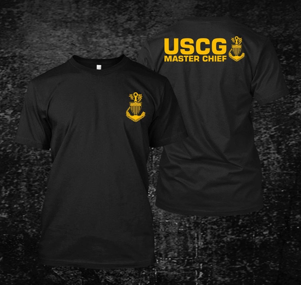 USCG Navy Master Chief Petty Officer Logo – Custom front and back tee