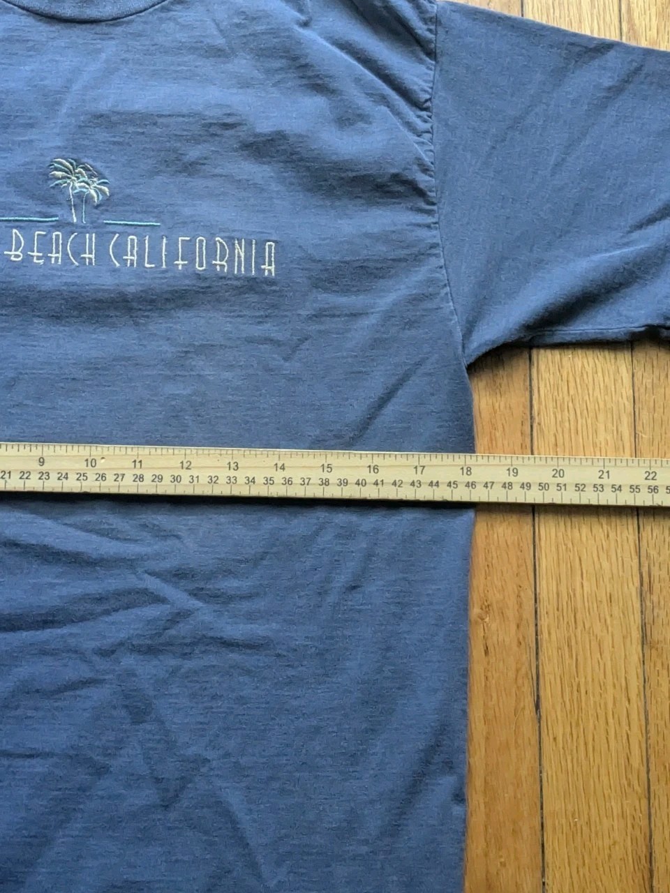 Vintage Venice Beach California Shirt Mens Medium Blue 90S Y2K Vacation Tee gallery