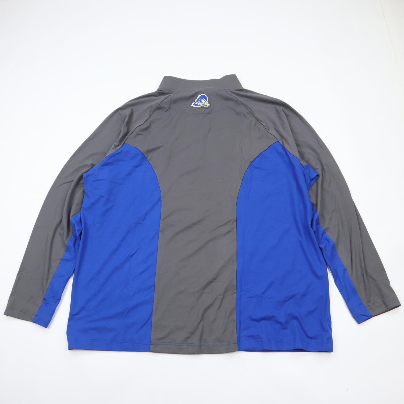 Delaware Blue Hens Colosseum 1/4 Zip Windshirt Pullover Mens 2XL Blue NWOT gallery