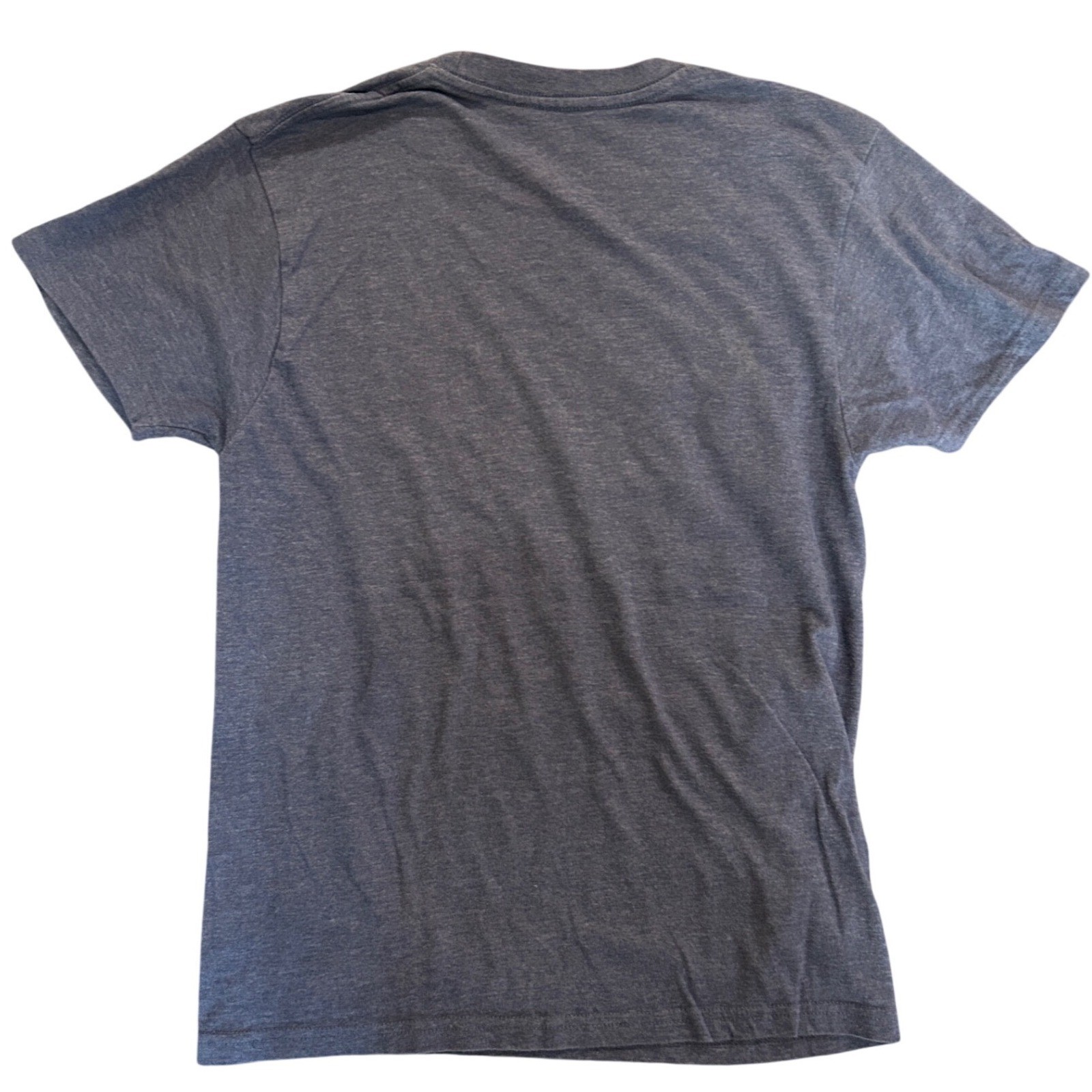 Nirvana Smiley Face Graphic T-Shirt Mens Small Blue Heather Rock Band Tee gallery