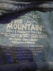 The Mountain Dolphin Trio Aquatic Graphic T Shirt 2014 Size 4XL
