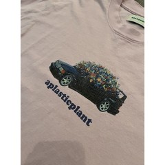 APLASTICPLANT Size Medium Shirt A Plastic Plant Pink Car Plants Instagram Page
