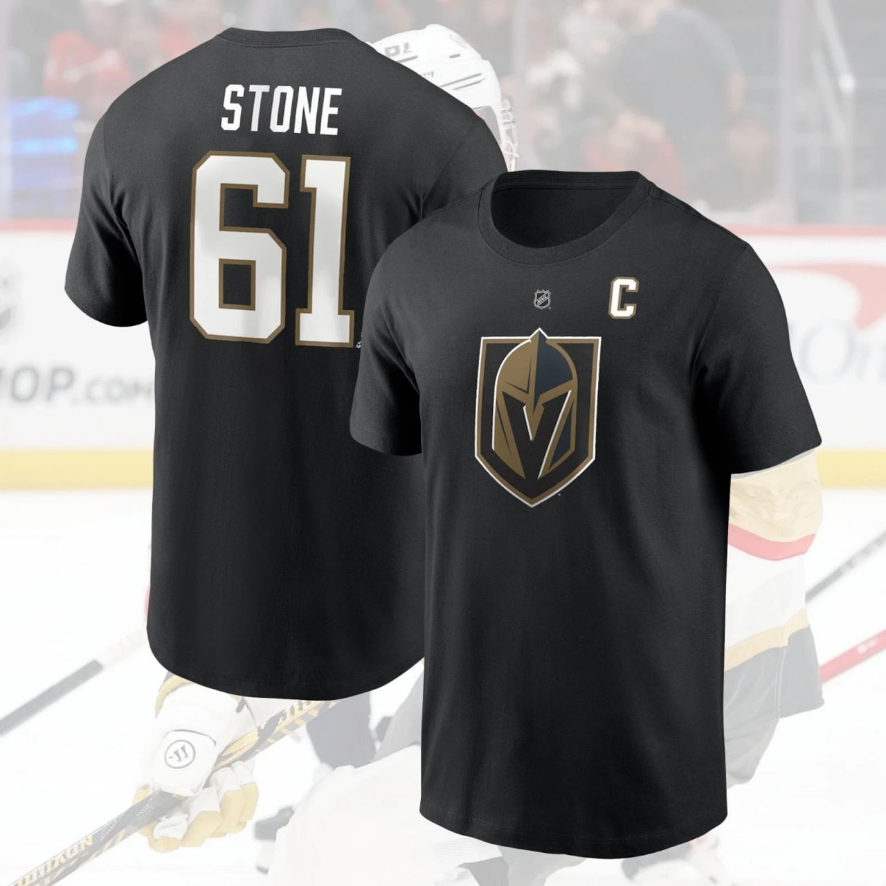 HOT! Mark #61 Stone Marner Vegas Golden Team 2026 Name and Number Gift For Fan gallery