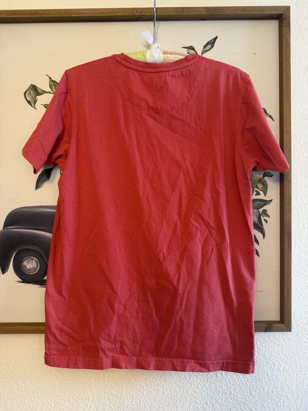 Roberto Cavalli Men’s Red Snake Logo Graphic Print Crew Neck T-Shirt Sz M gallery