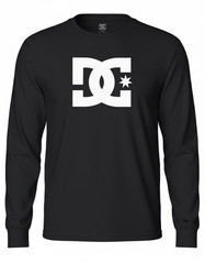 Dc-Shoes star logo Long Sleeves Graphic T shirt