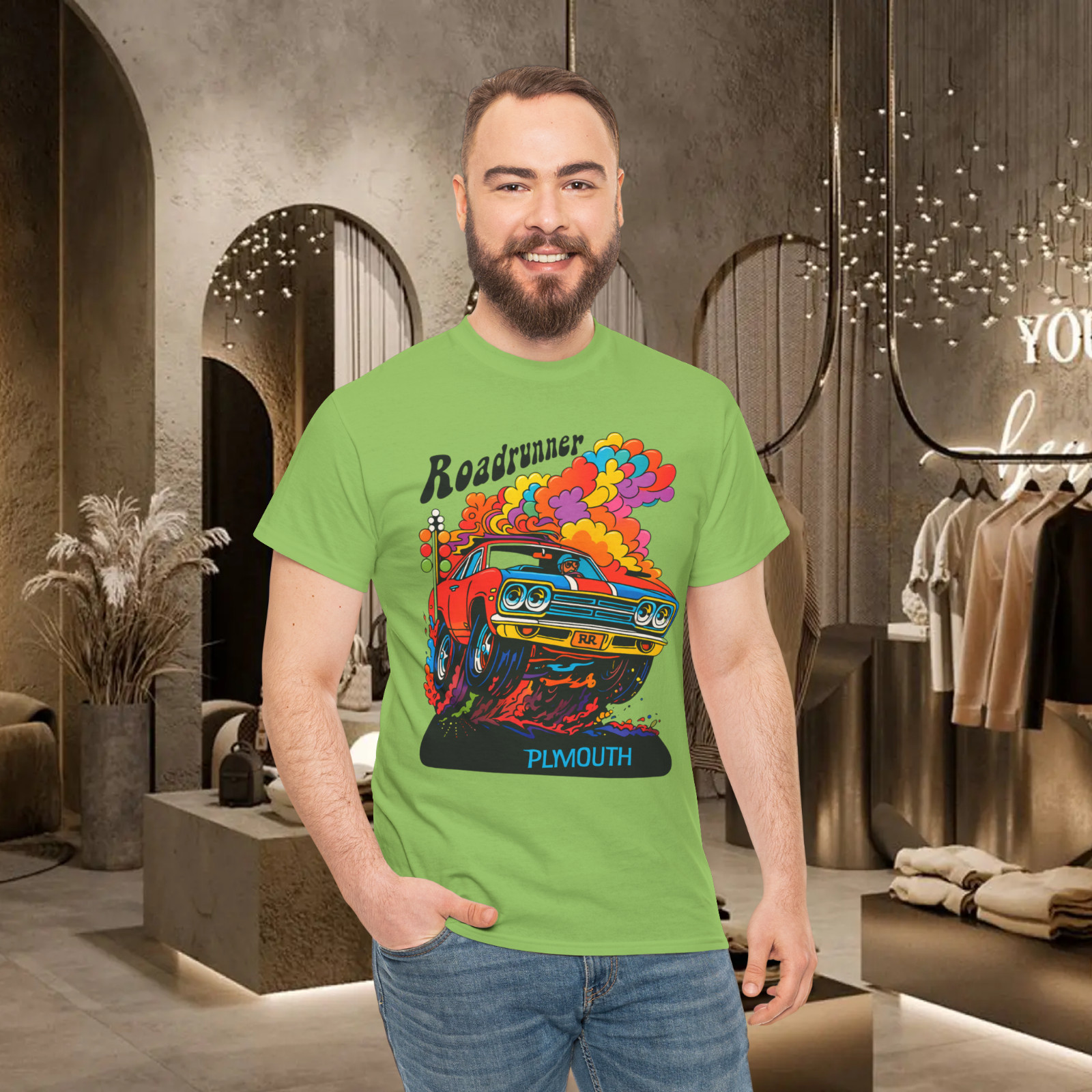 Mopar Plymouth Road Runner Performance Cotton Unisex T-Shirt gallery