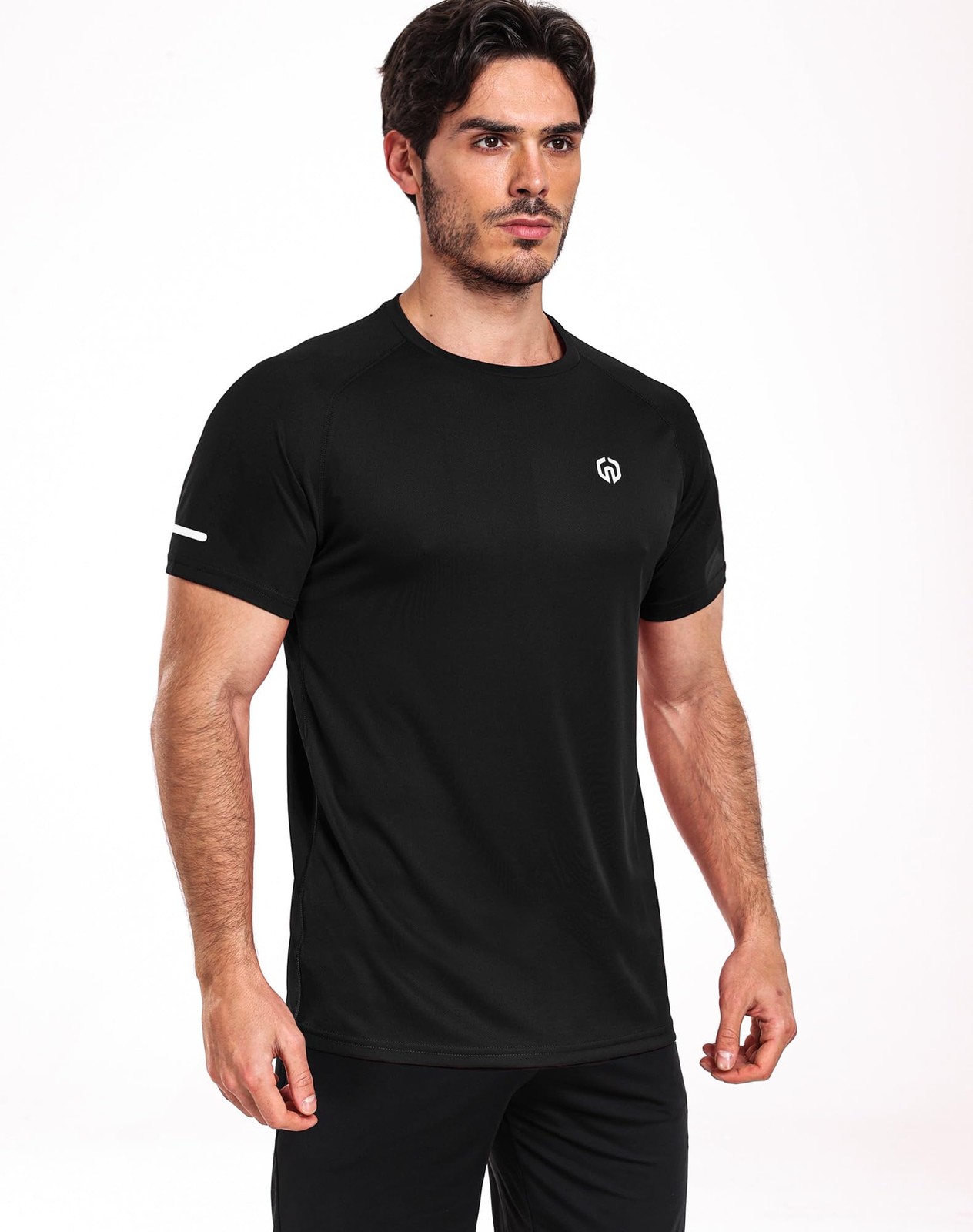 NELEUS Men's 3 Pack Athletic Shirt Dry Fit Gym Workout Running Shirts Moistur... gallery