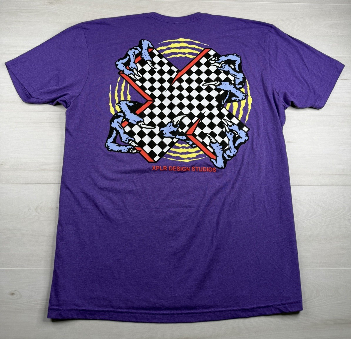 XPLR Design Studios Sam And Colby T Shirt Short Sleeve Graphic Cross Claws 2XL