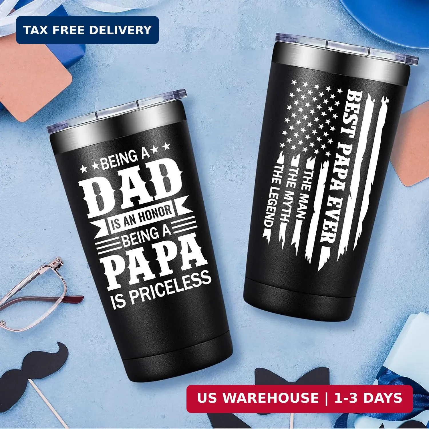 Fufandi Papa Gifts - Fathers Day, Christmas, Birthday Gifts for Papa from Grandc gallery