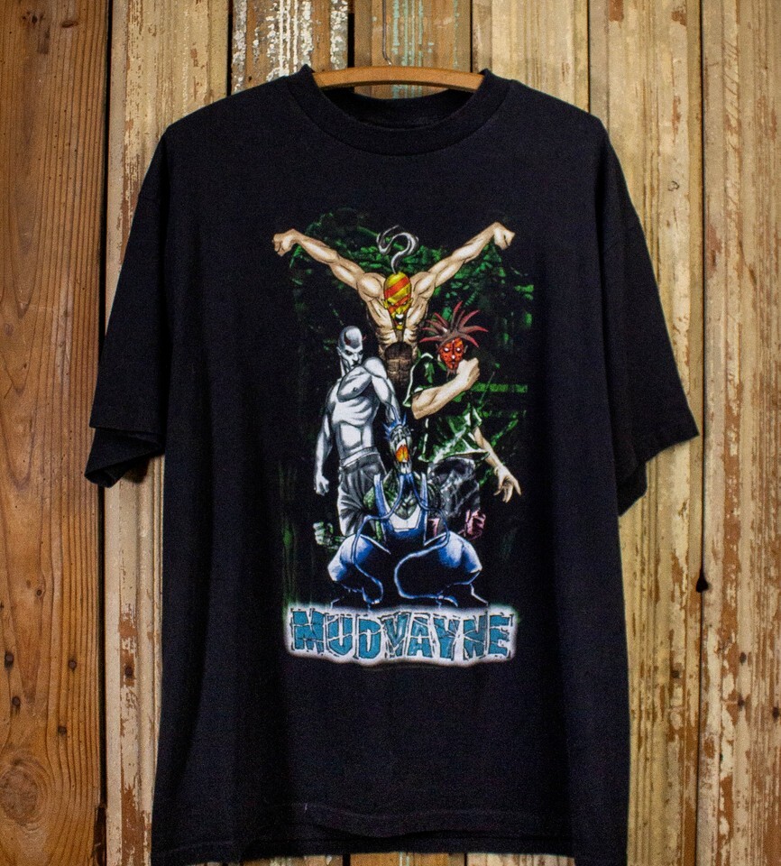 Vintage Mudvayne Concert T Shirt 2000 Black All Size Shirt gallery