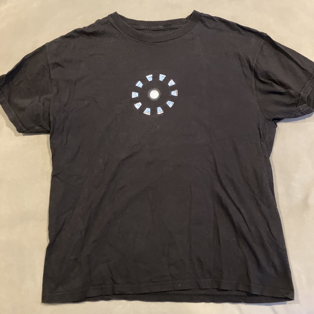 Vintage – 2007 – Iron Man – Marvel Comics – Movie Promo Graphic T Shirt – Large