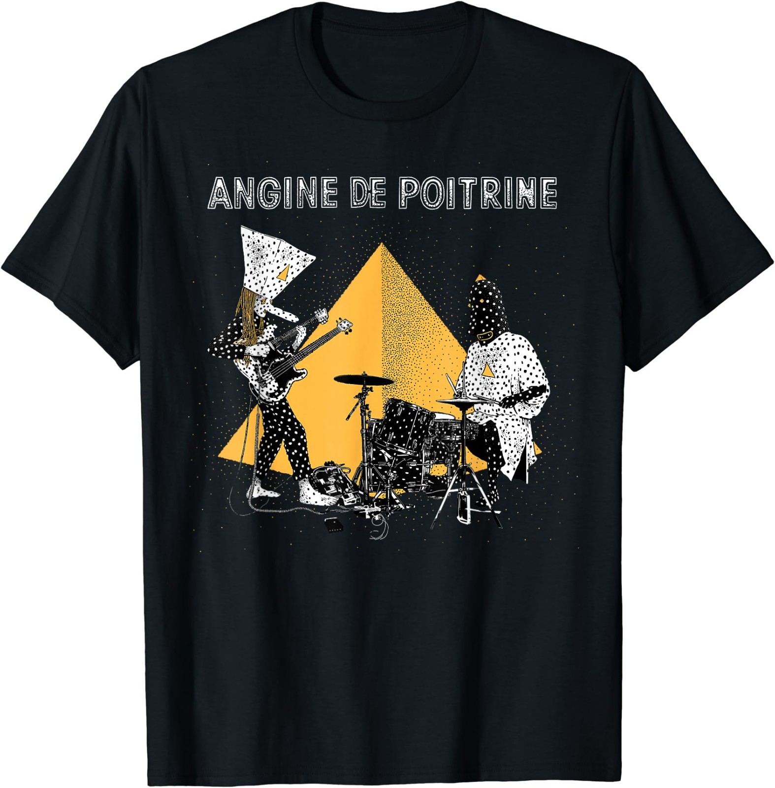 Angine de Poitrine Band Vintage Music T-Shirt gallery