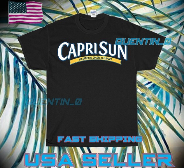 NEW SHIRT CAPRISUN FRUIT BEVERAGE LOGO T-SHIRT FUNNY UNISEX SIZE S-5XL