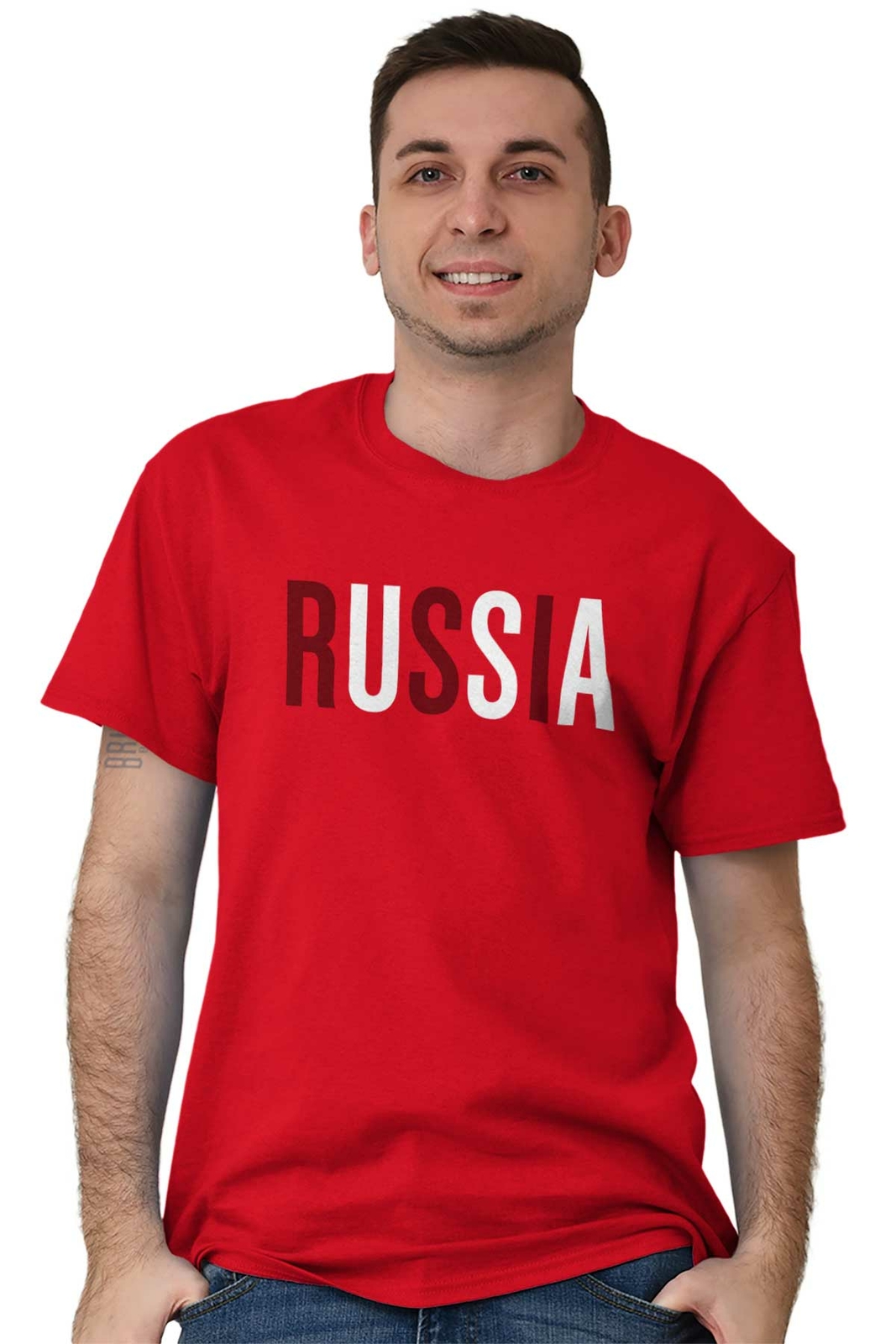 Russia USA Trump Putin Political Ally Humor Womens or Mens Crewneck T Shirt Tee gallery