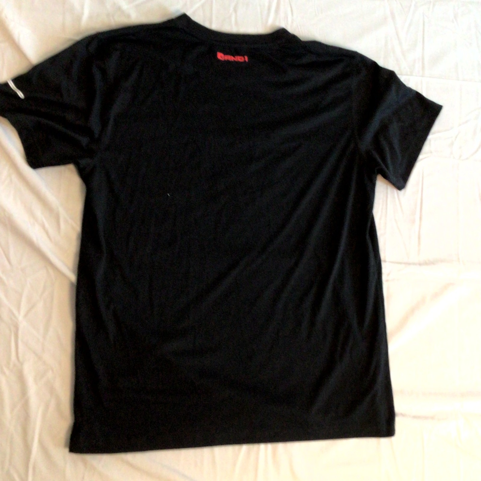 And1 Men's T-Shirt Large Black Red Graphic Streetwear Stop Sweating Me Pullover gallery