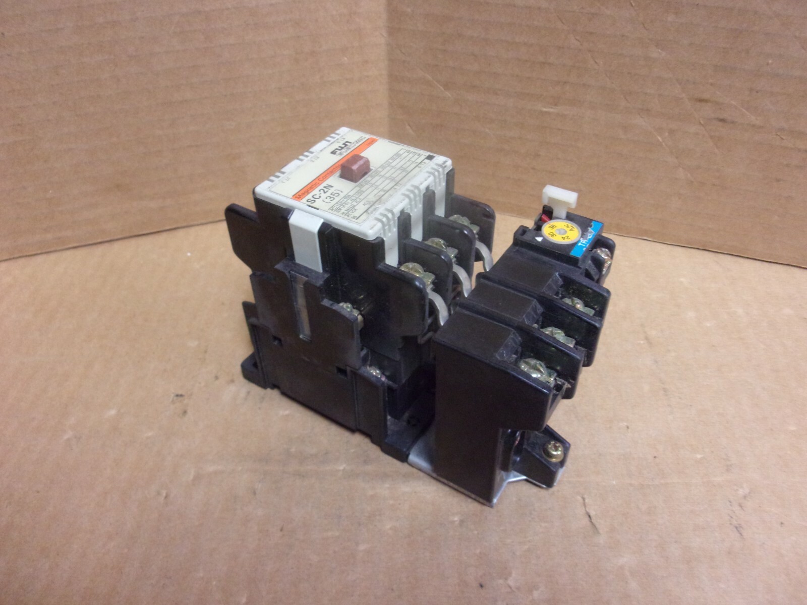 Fuji Starter , 4NC1Q0 SC-2N Contactor with JEM Relay , used