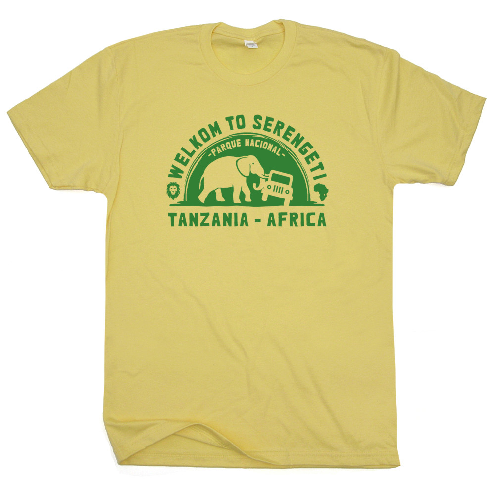Serengeti Africa T Shirt National Park Elephant Vintage Safari Tanzania gallery
