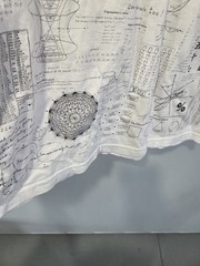 Vintage Y2K Hanes Math Equations All Over Print Shirt Large