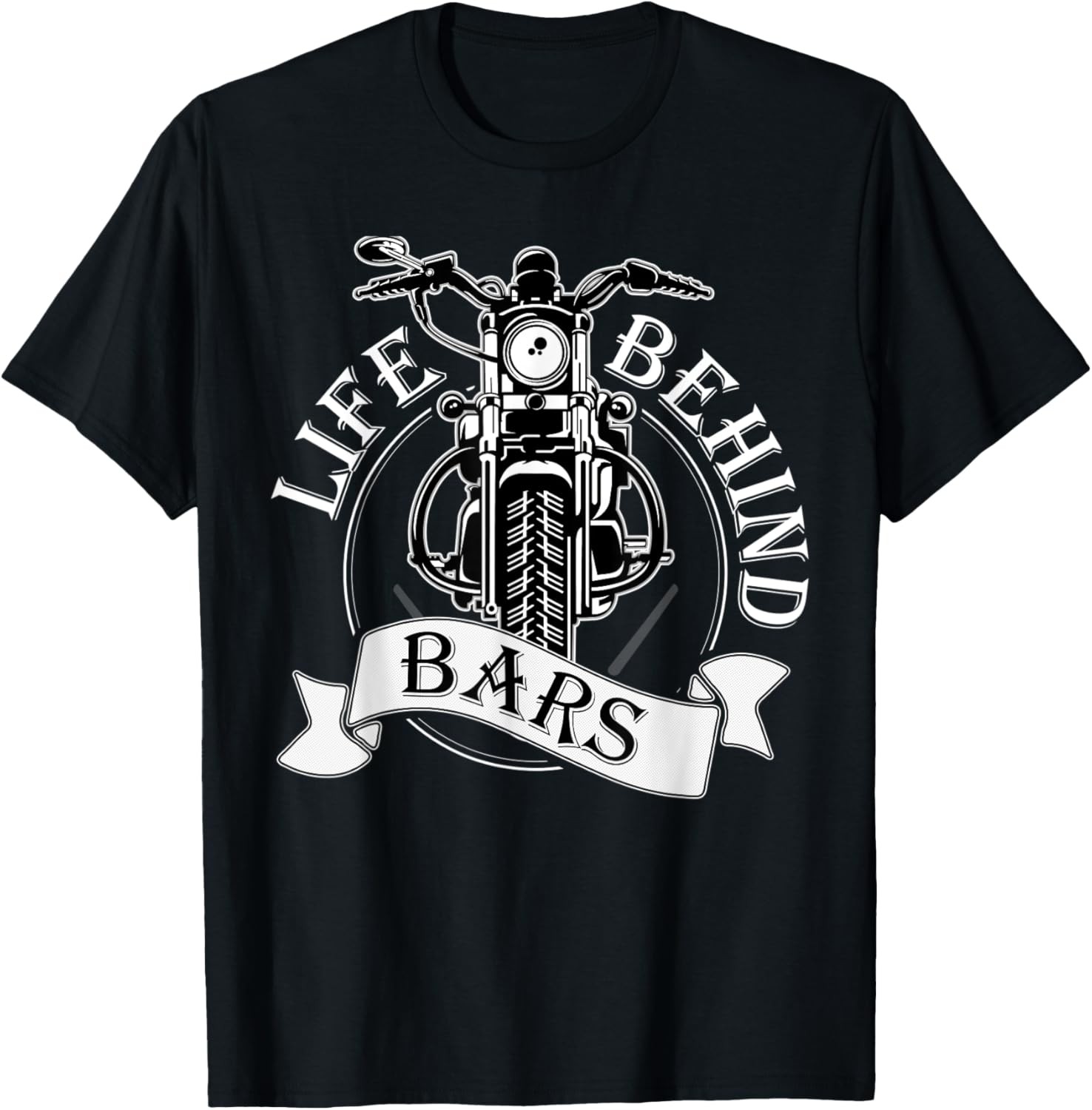 Life Behind Bars – Great Bike / Biker or Motorbike Gift Idea T-Shirt
