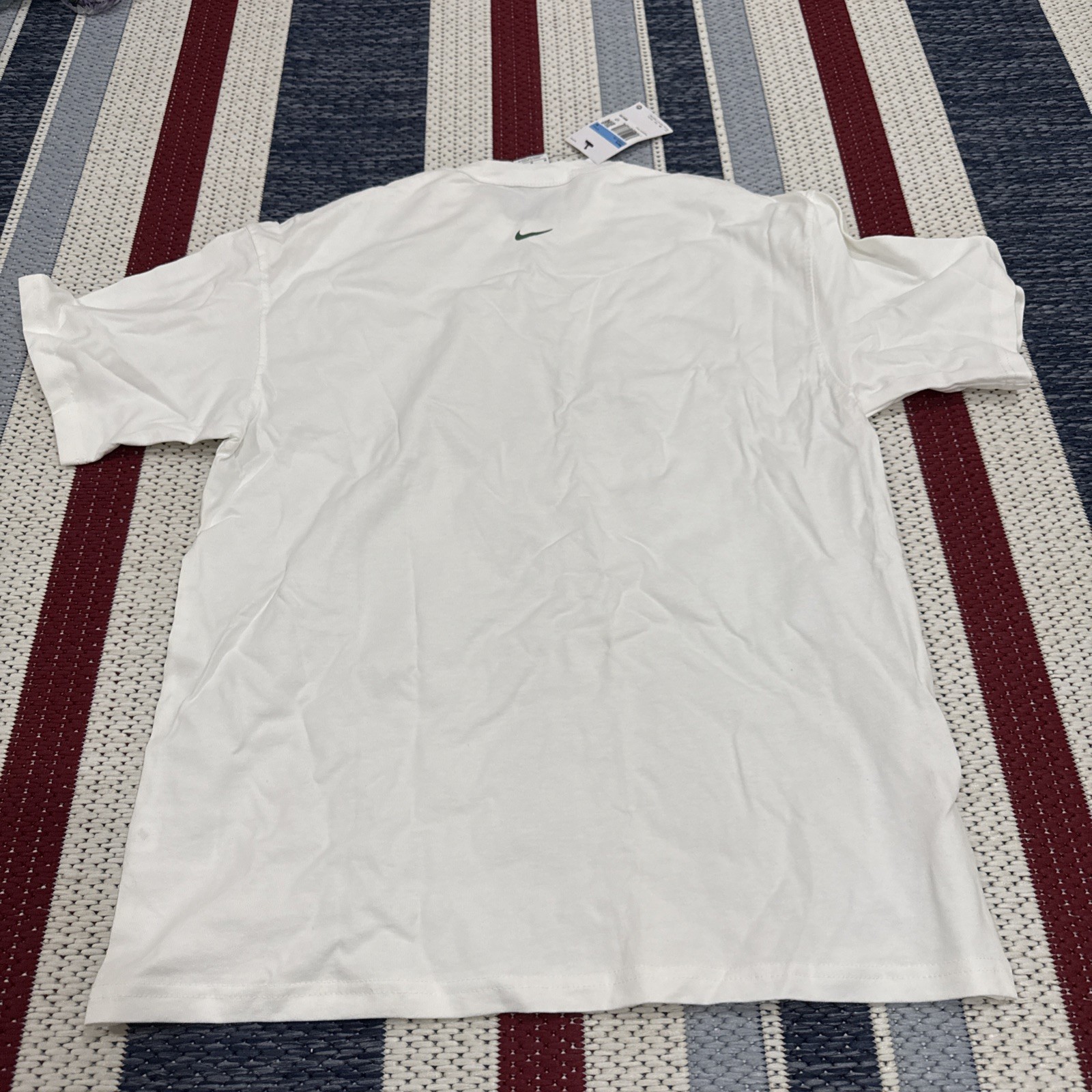 Nike Dallas DFW Skyline Shirt White Green Mens HV4620-100 Size M Medium gallery