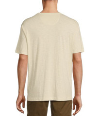 ROUNDTREE & YORKE Stone Tan Pullover Henley T-Shirt NEW Small