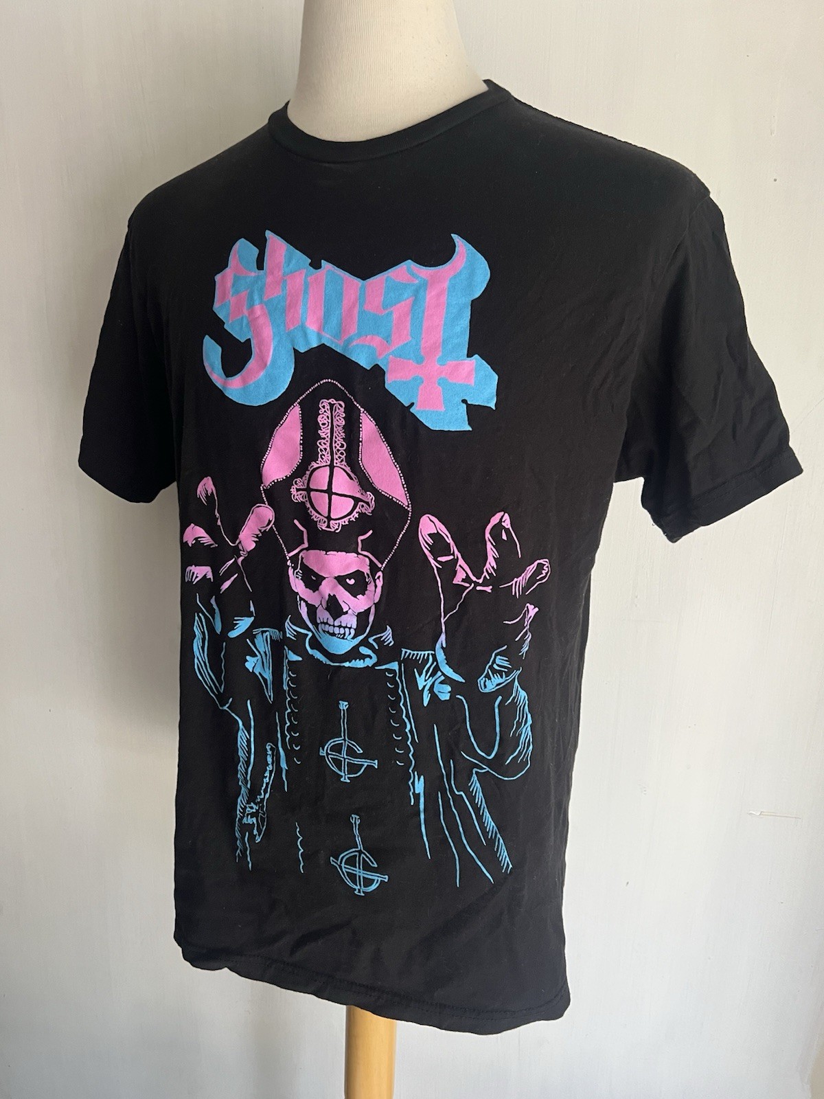 GHOST (2023) Official Merchandise "Papa Emeritus" Band T-Shirt Size Large gallery