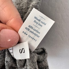 Marine Layer V-Neck T-Shirt Soft Everyday Tee Casual Heather Gray Small