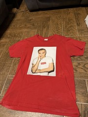 supreme ss16 morissey tee red size medium Rare Vintage Photo