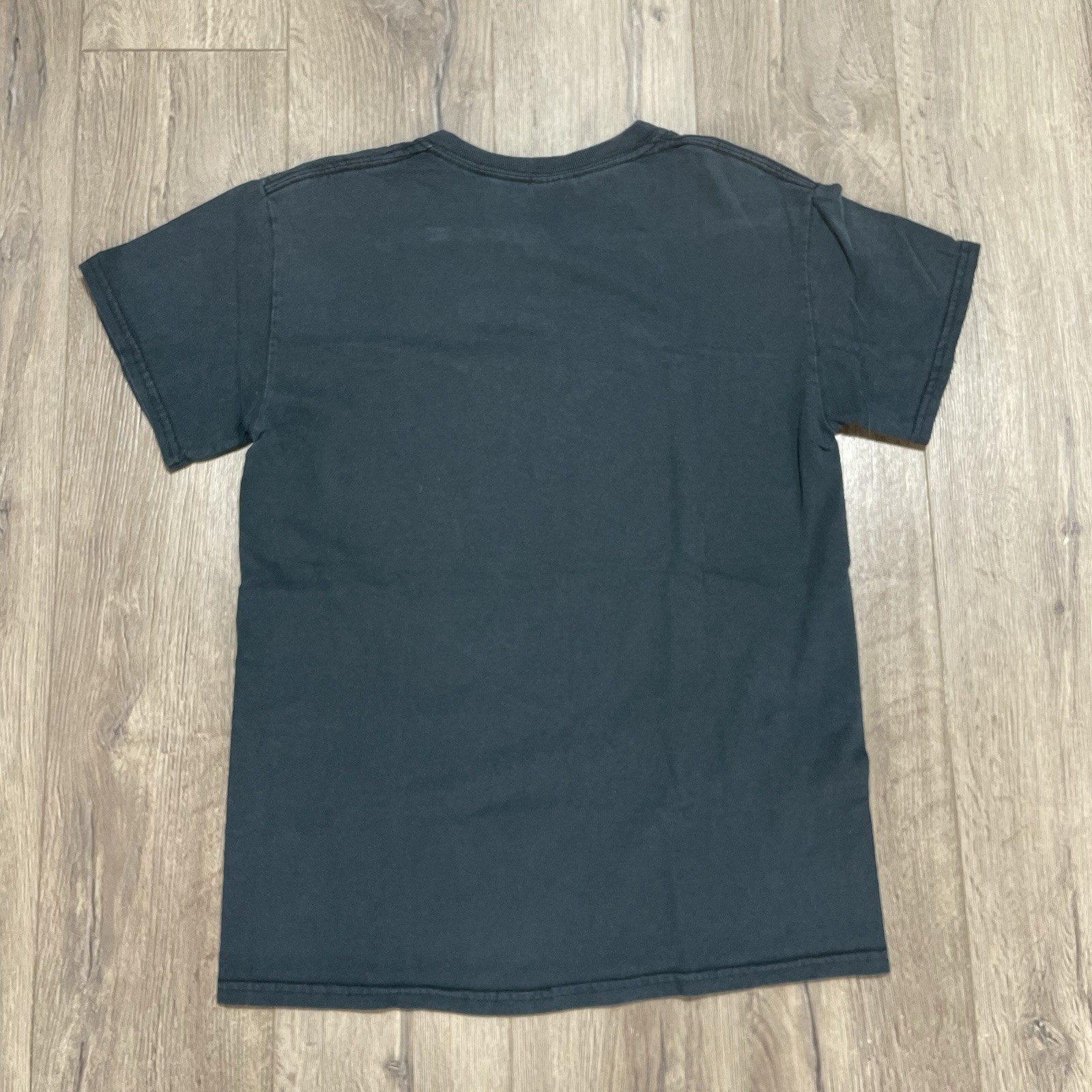 Vintage Y2K Vegan T Shirt Gilden Adult Size Small Black Animal Vegetable Graphic gallery