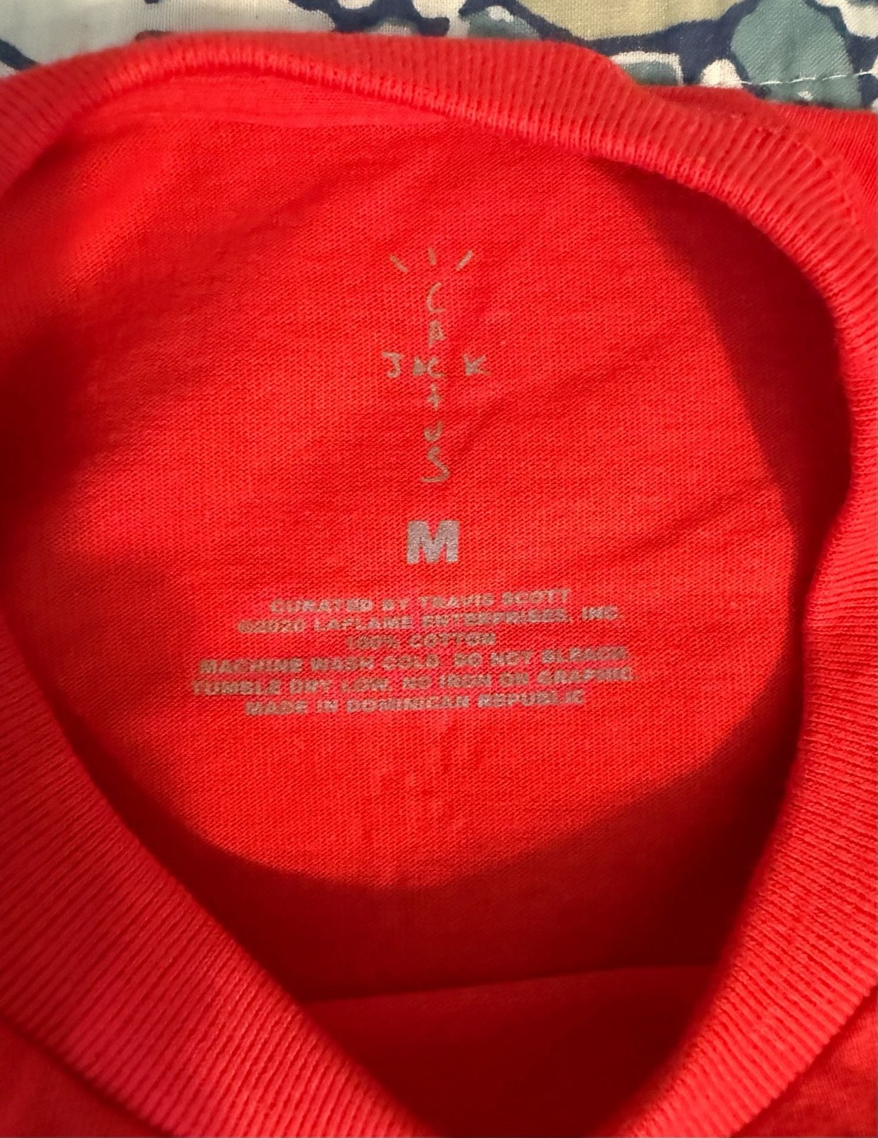 Travis Scott x McDonald's Sesame Inv III T-Shirt Red gallery