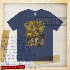 Camel: Taste the Adventure 1990 Vintage Men’s T-Shirt