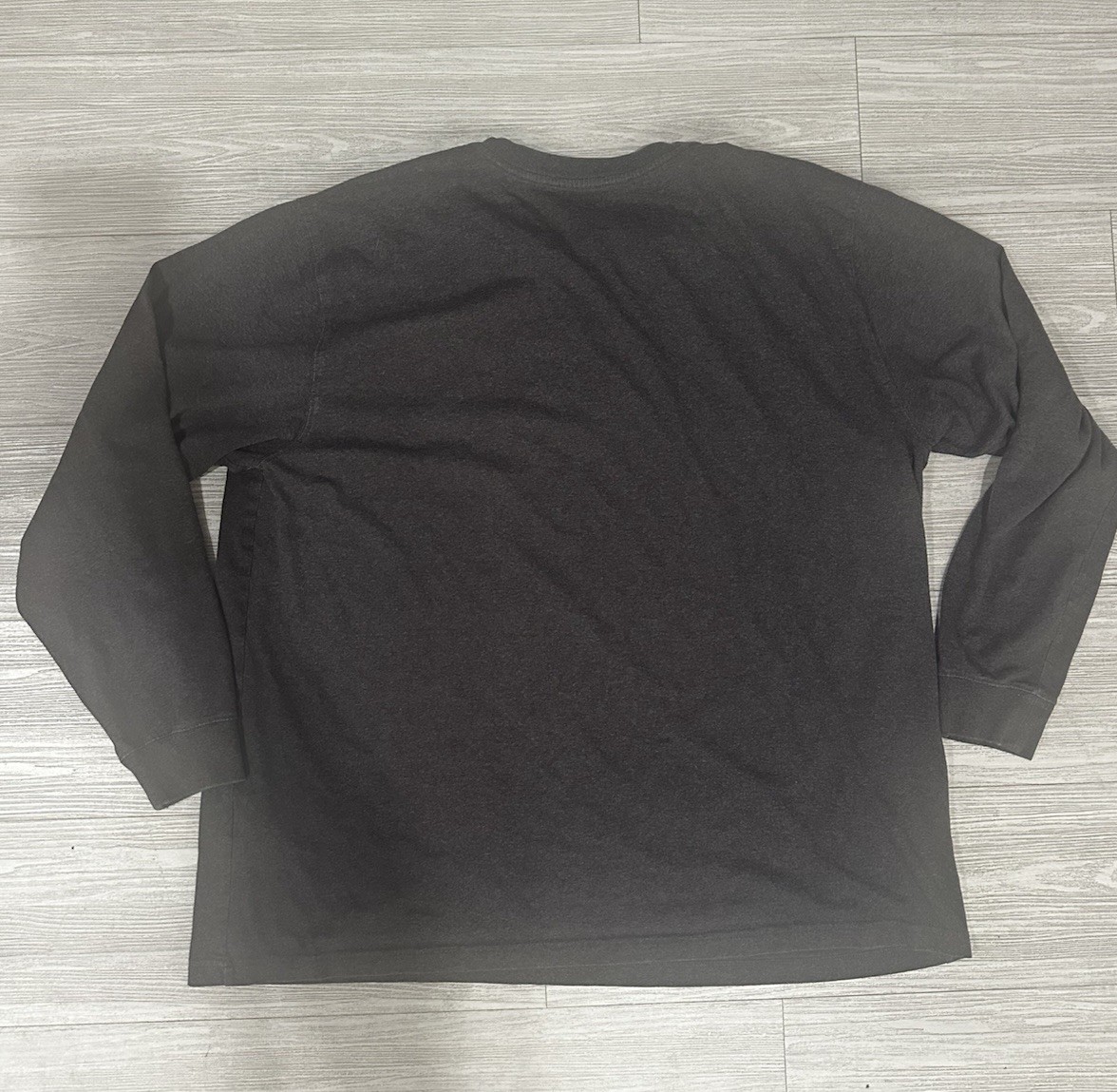 Carhartt Henley Shirt Men’s 2XL Black Loose Fit Long Sleeve Pocket Workwear gallery